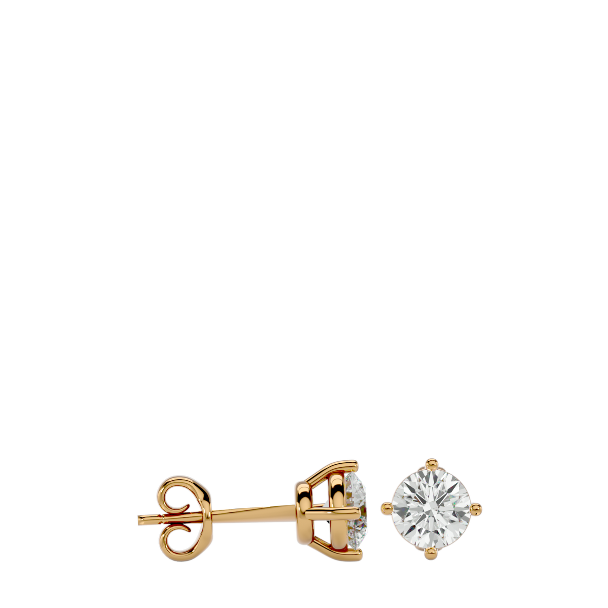 Earrings 1 ct