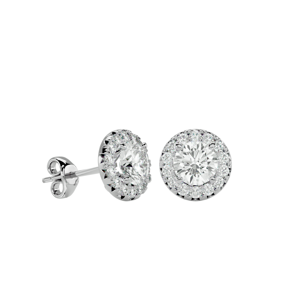 Earrings 1.6 ct
