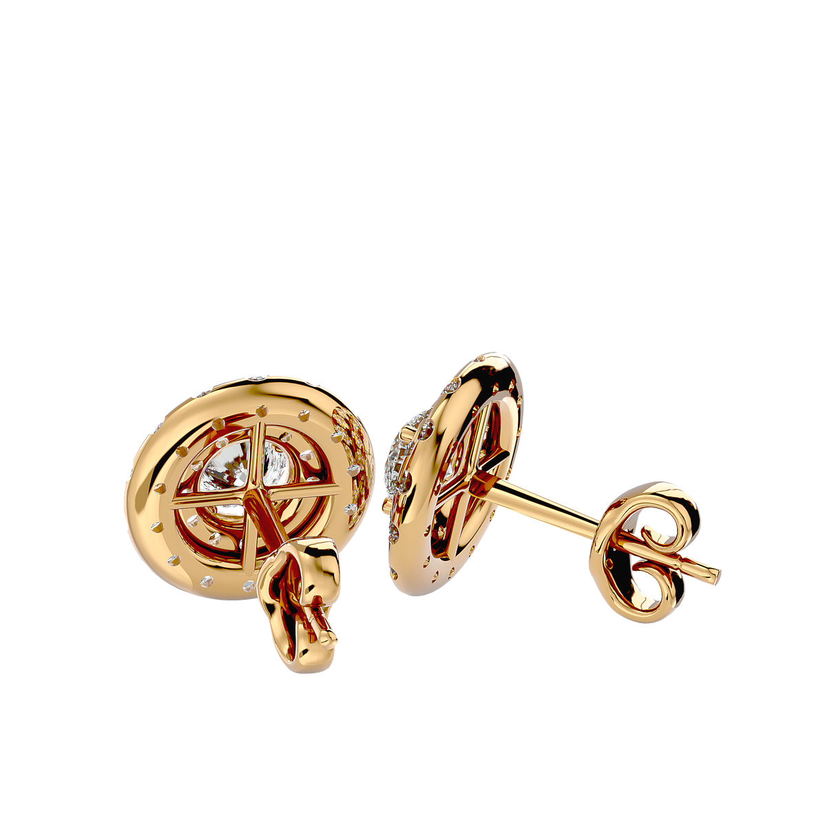 Earrings 1.7 ct