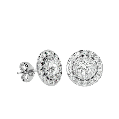 Earrings 1.7 ct