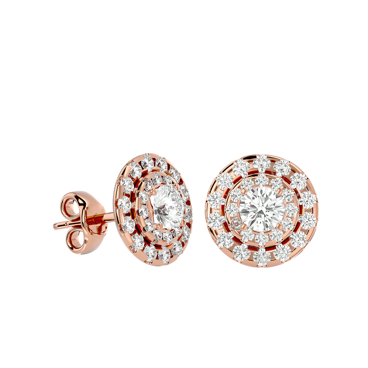 Earrings 1.7 ct