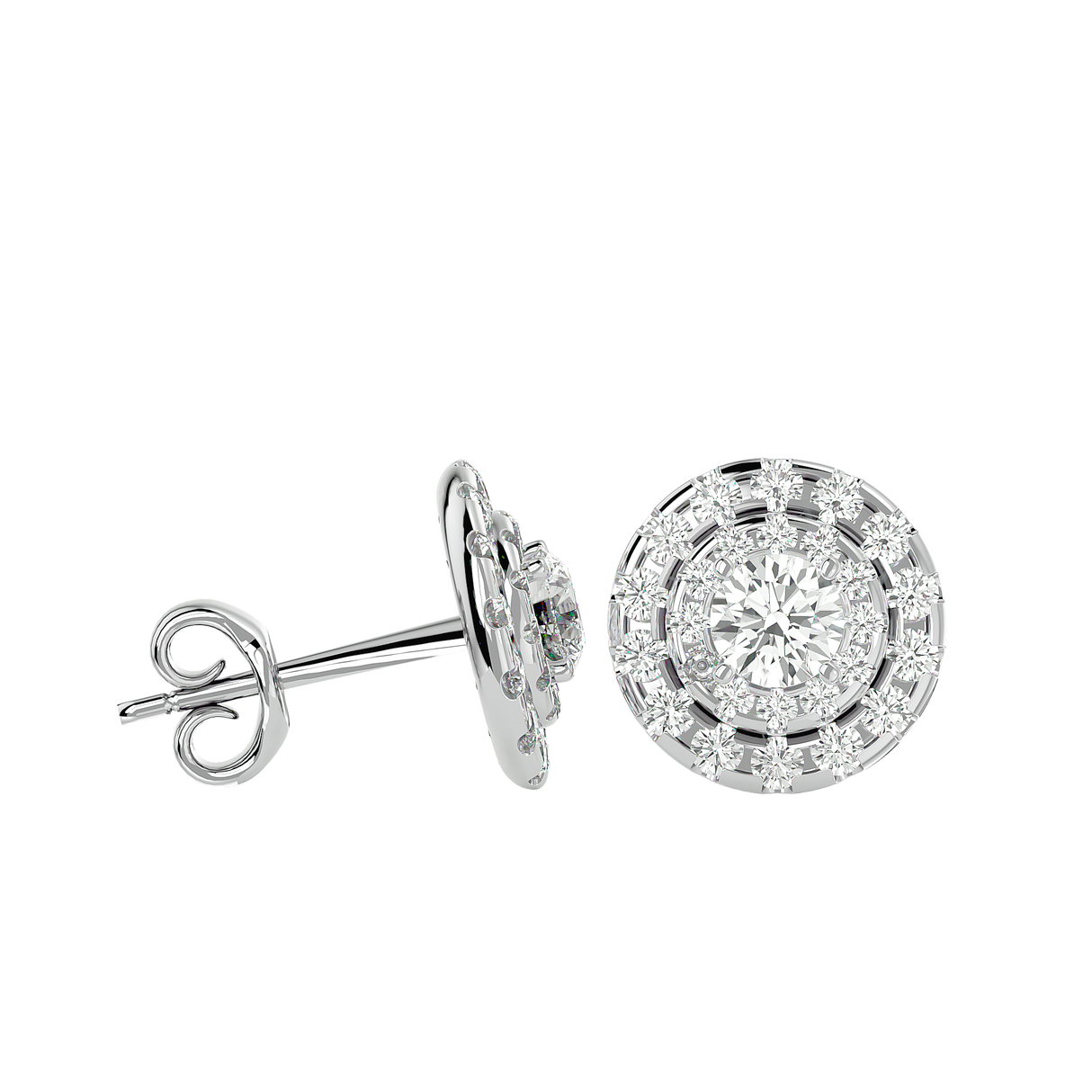 Earrings 1.7 ct