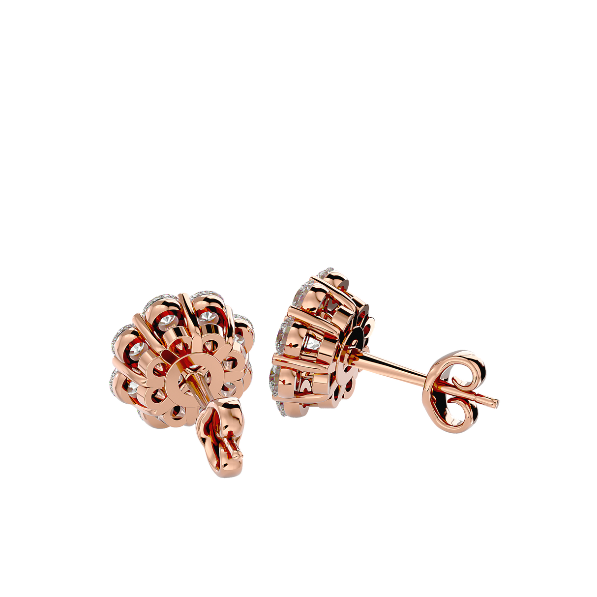 Earrings 2.1 ct