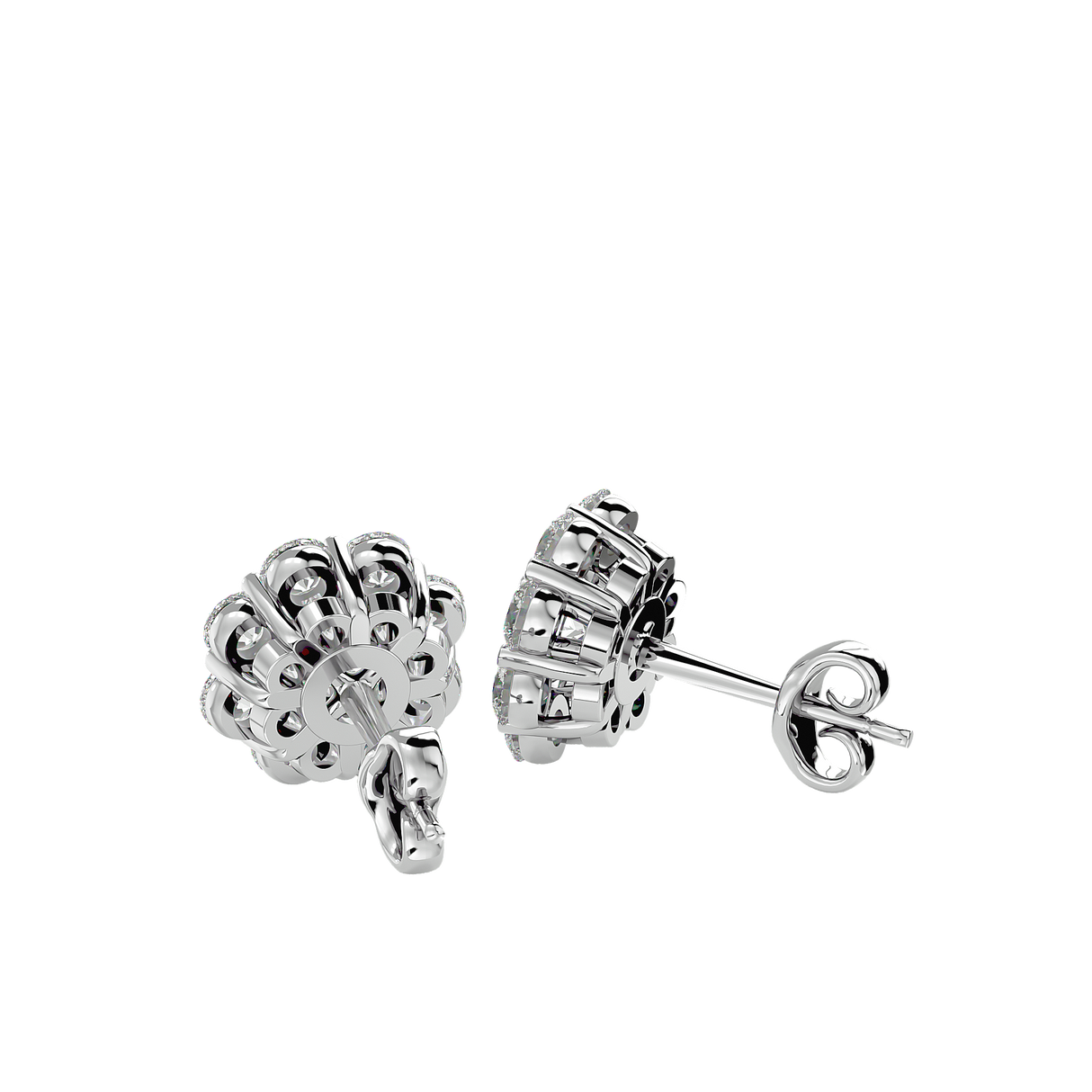 Earrings 2.1 ct