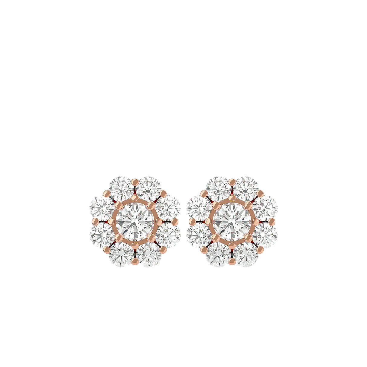 Earrings 2.1 ct