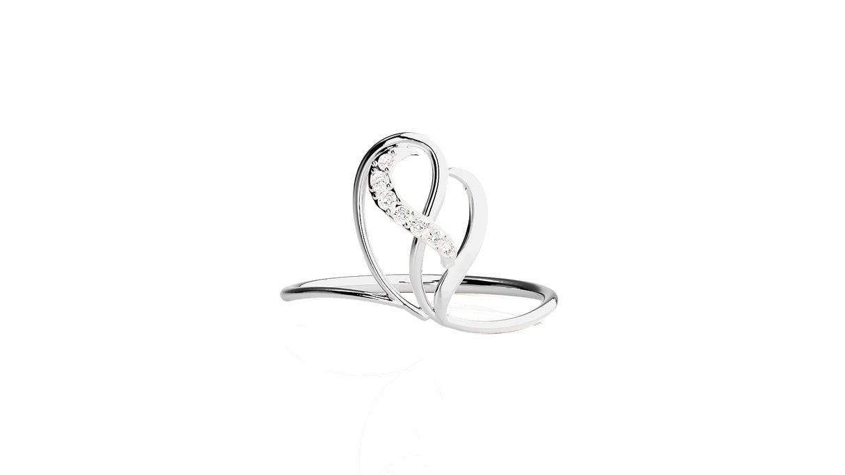Enchanted Bloom Diamond Ring 0.12 ct