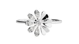 Diamond Petals Ring 0.12 ct