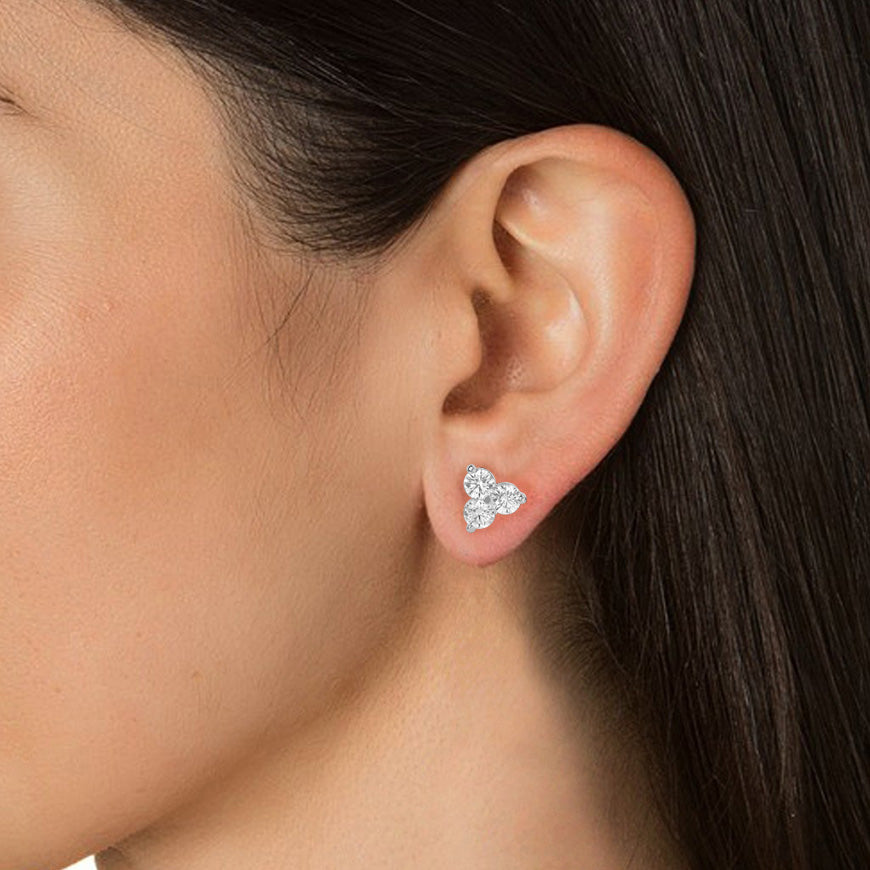 Earrings 0.6 ct