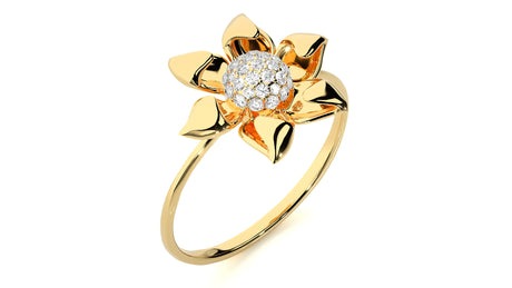 Bloom Diamond Ring 0.12 ct