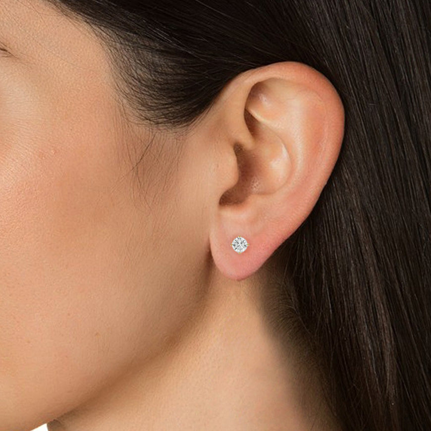 Earrings 1 ct