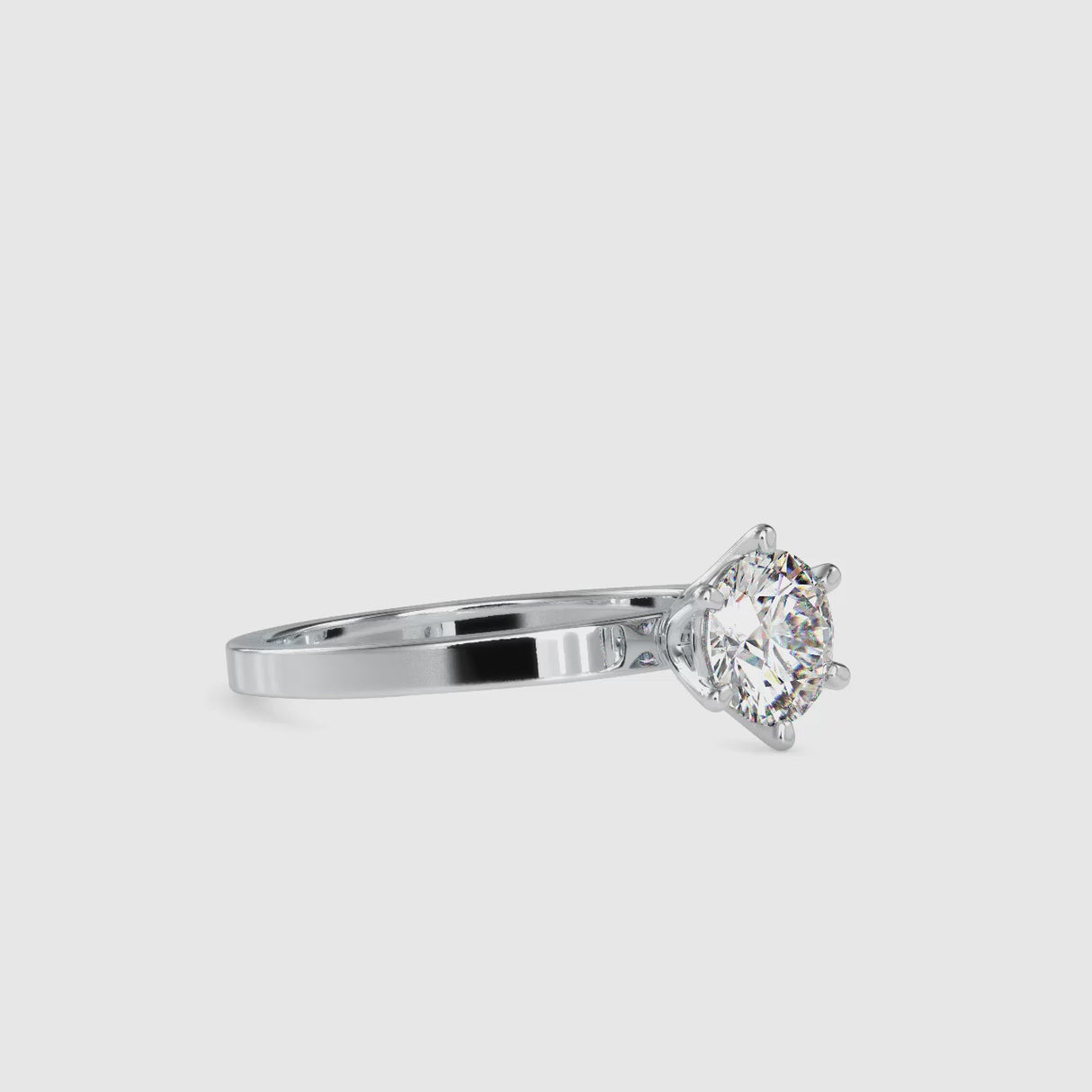 1 ct 6 Prong Diamond Ring
