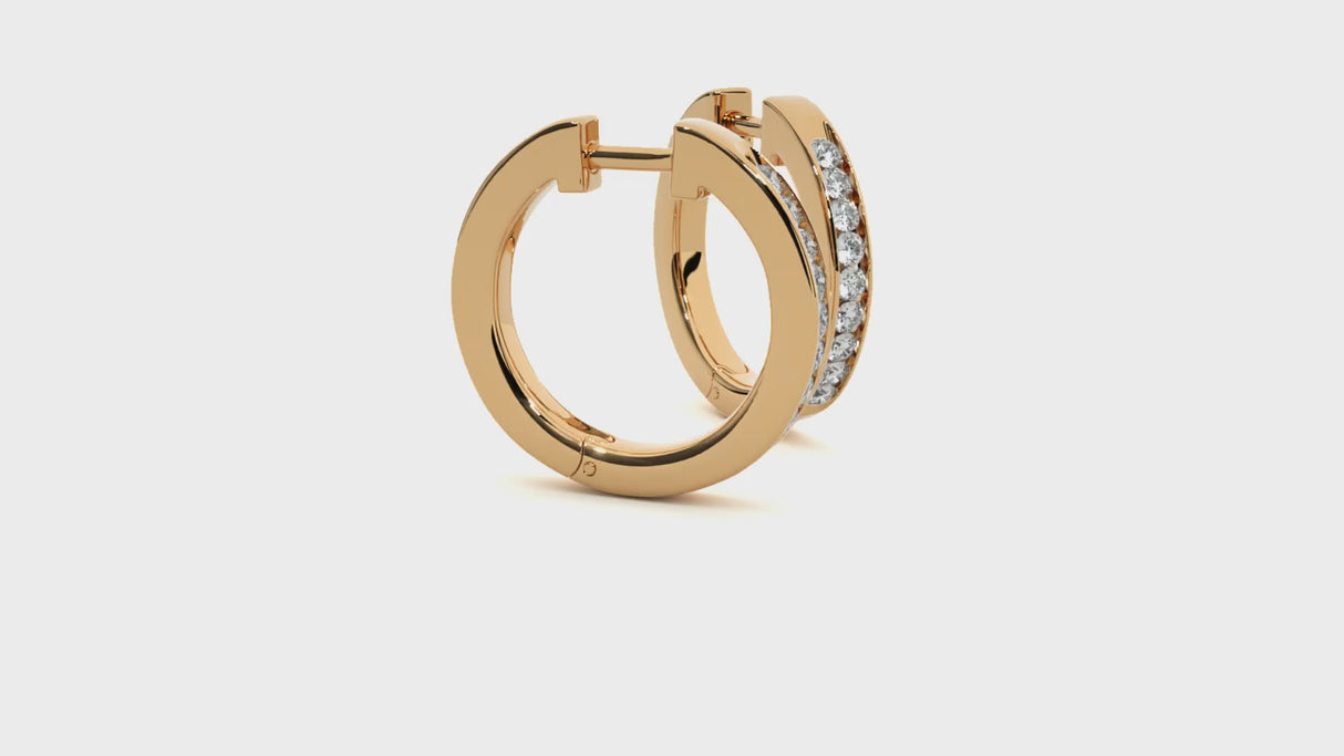 Earrings 0.5 ct