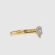 0.5 ct Pear Diamond Ring