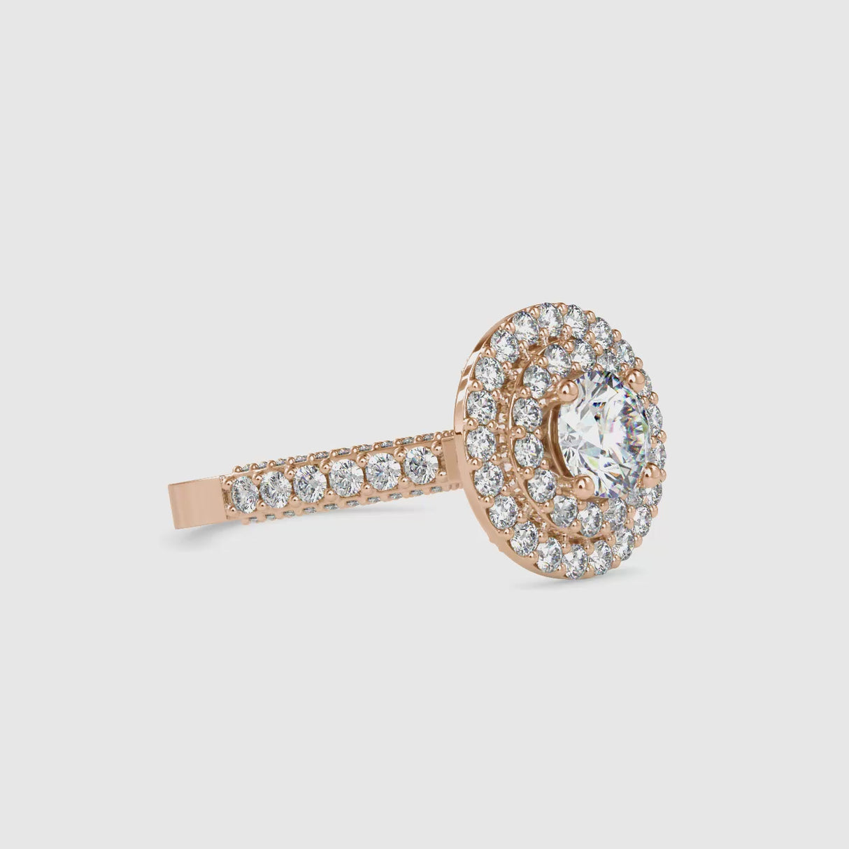 0.8 ct center Diamond Ring