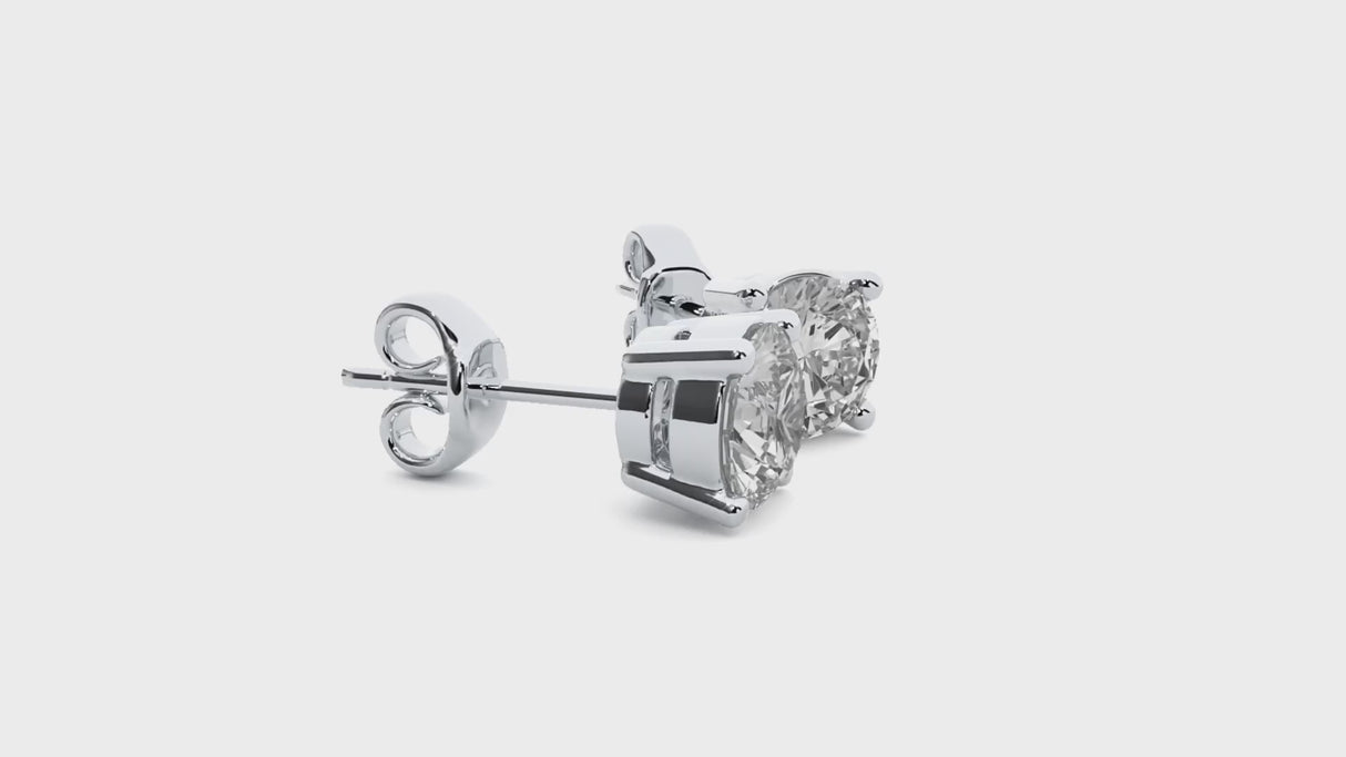 Earrings 1 ct