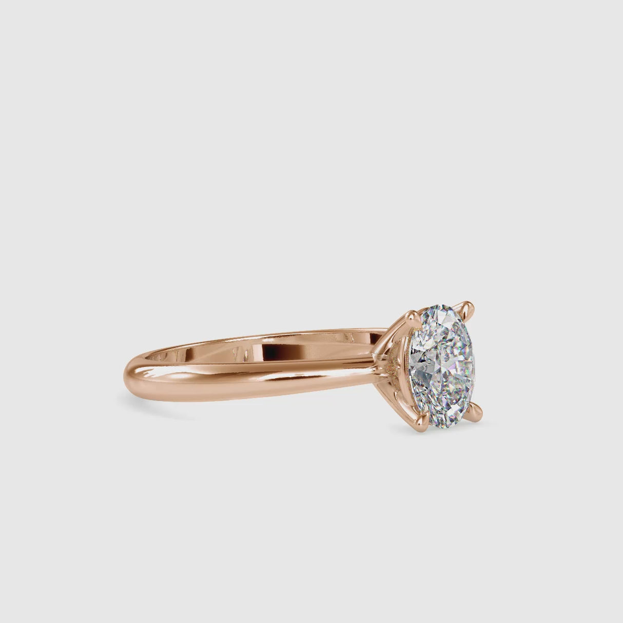 1 ct Oval  Diamond Ring