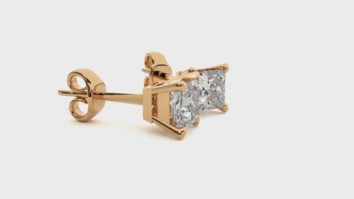 Earrings 1 ct