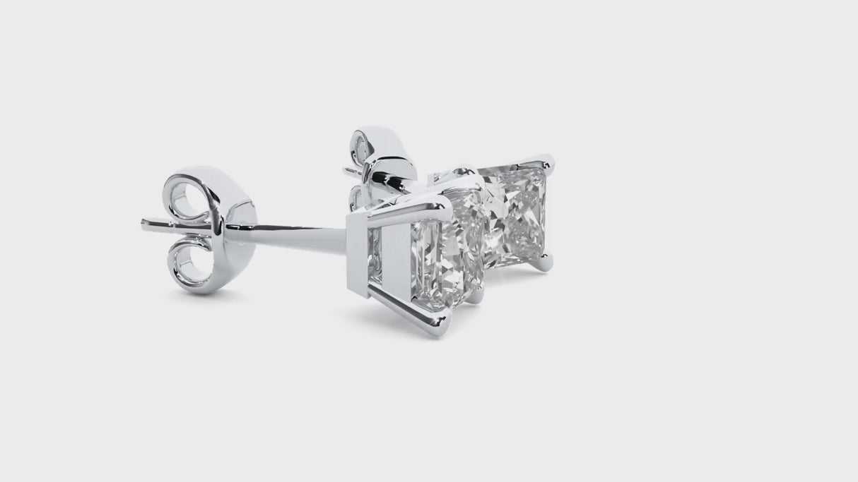 Earrings 1 ct