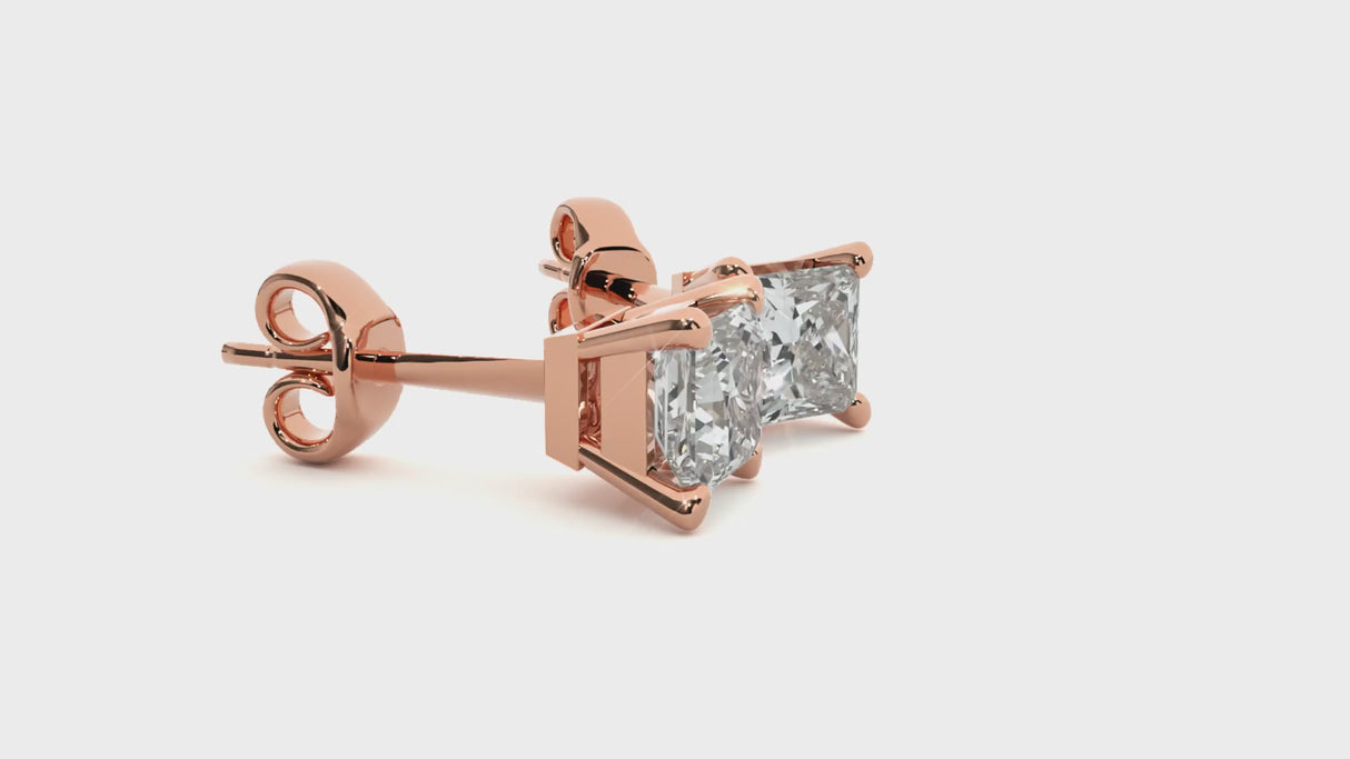 Earrings 1 ct