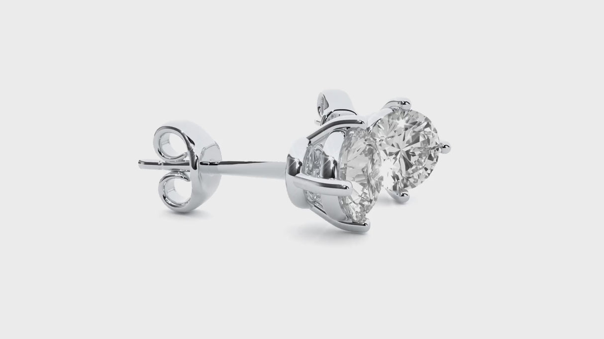 Earrings 1 ct