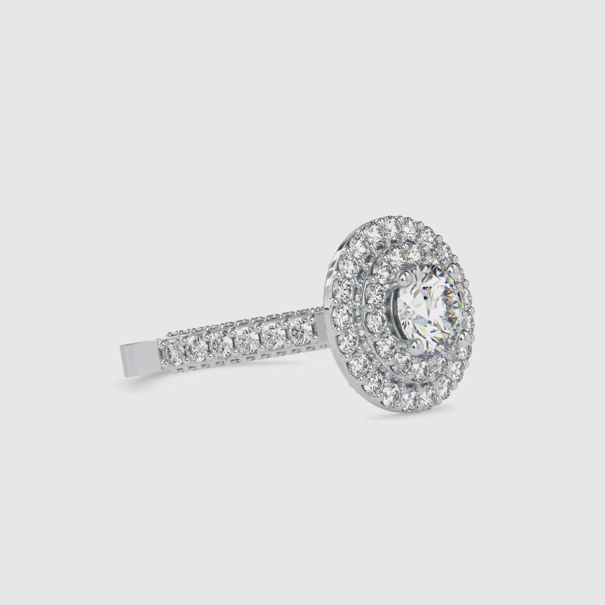 0.8 ct center Diamond Ring