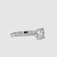 1.5 ct 4 Prong Diamond Ring side