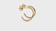Earrings 0.5 ct