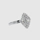 0.5 ct Rhombus Diamond Ring