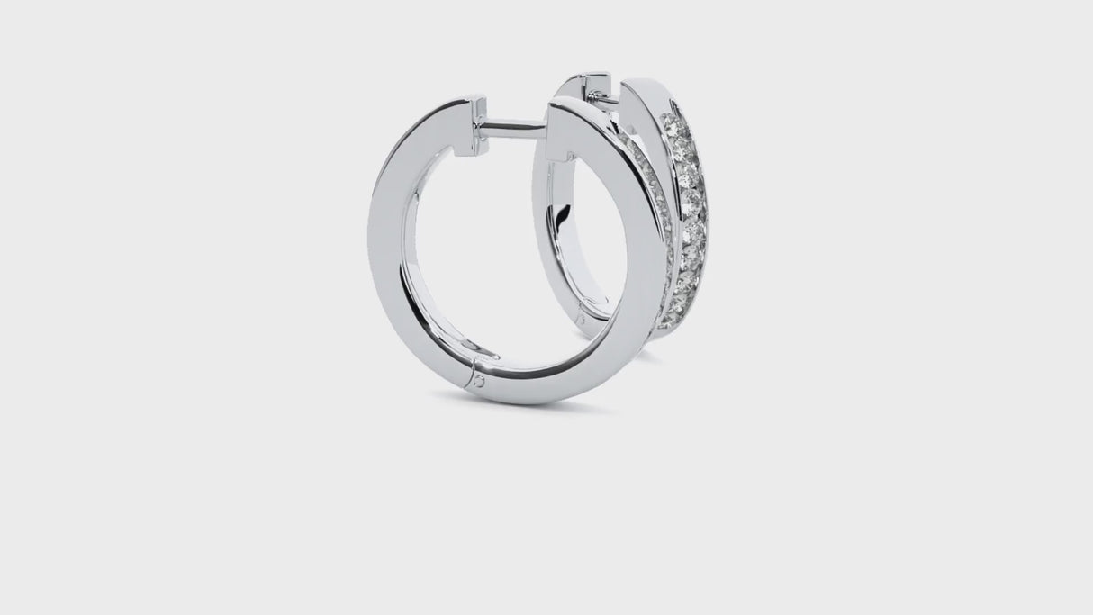 Earrings 0.5 ct
