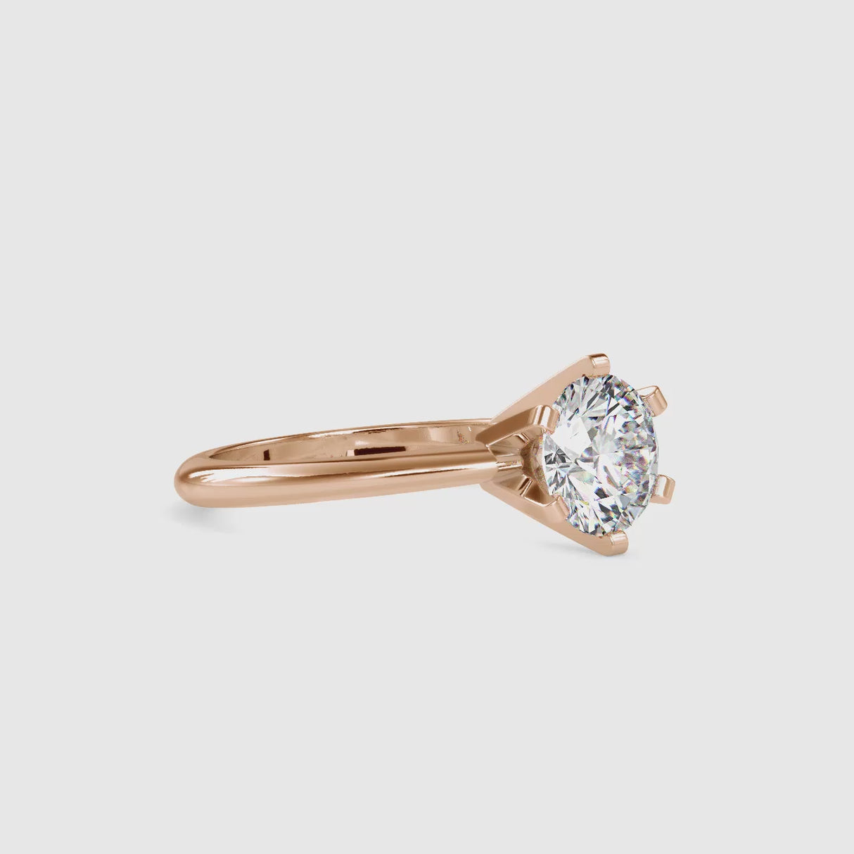 2 ct 6 Prong Diamond Ring