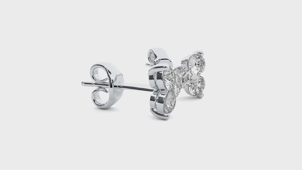 Earrings 0.6 ct