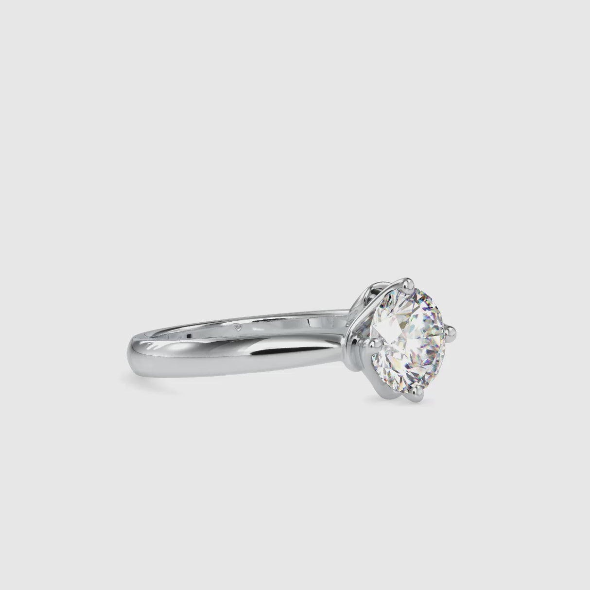 1 ct 4 Prong Diamond Ring
