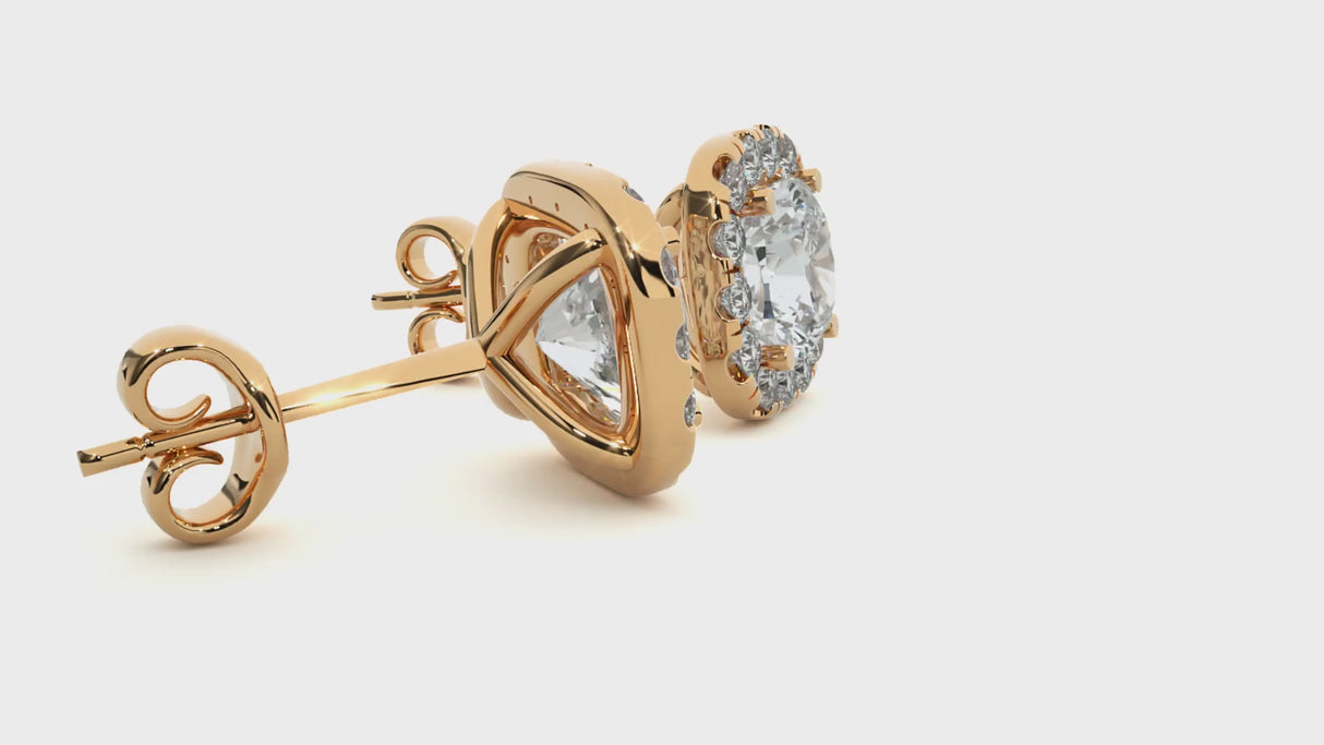 Earrings 1.5 ct