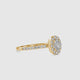 0.9 ct Oval Diamonds Ring