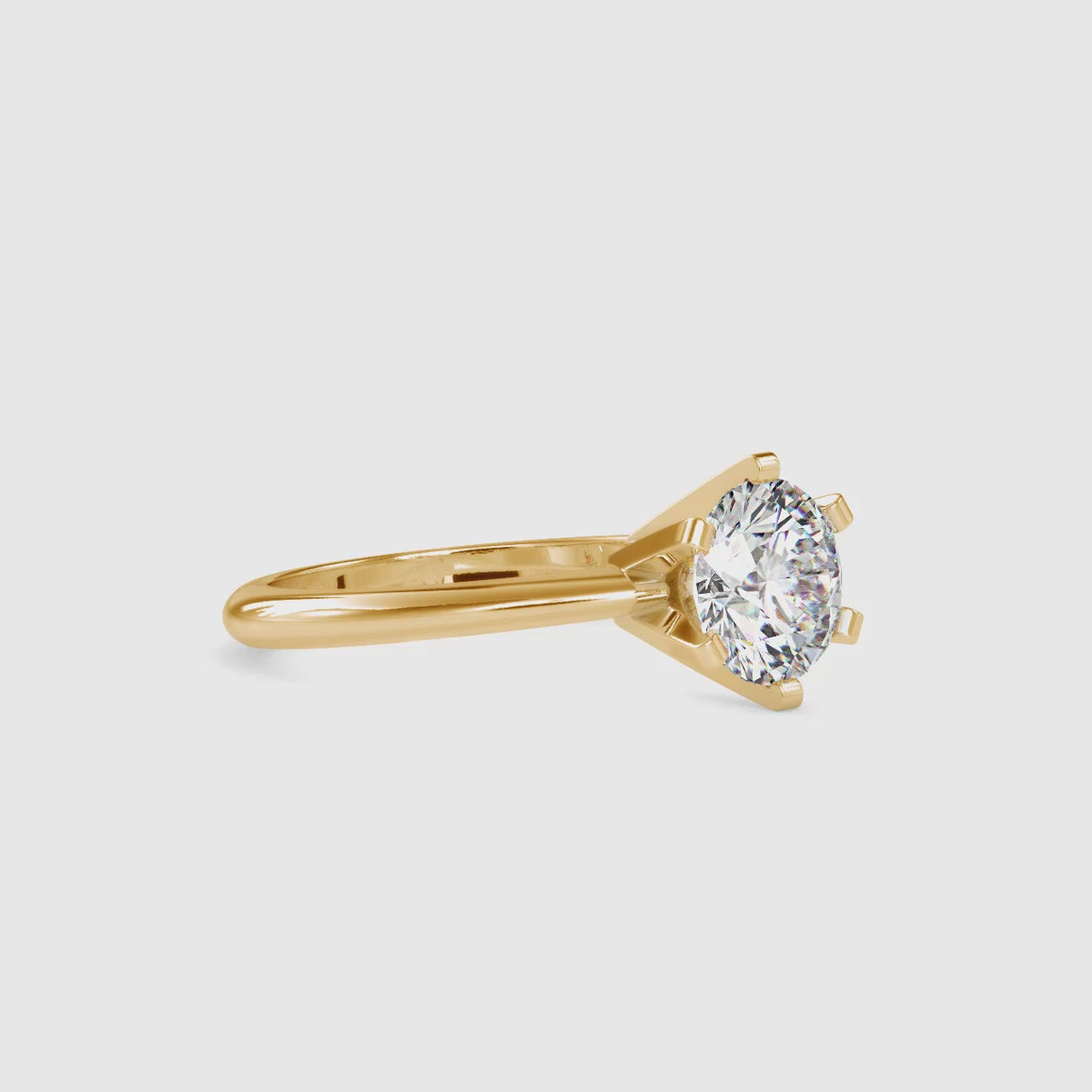 2 ct 6 Prong Diamond Ring