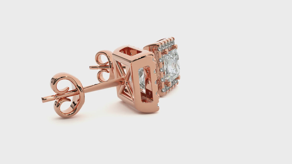 Earrings 2.1 ct