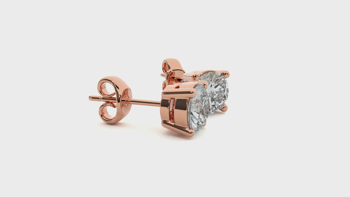 Earrings 1 ct