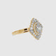 0.5 ct Rhombus Diamond Ring