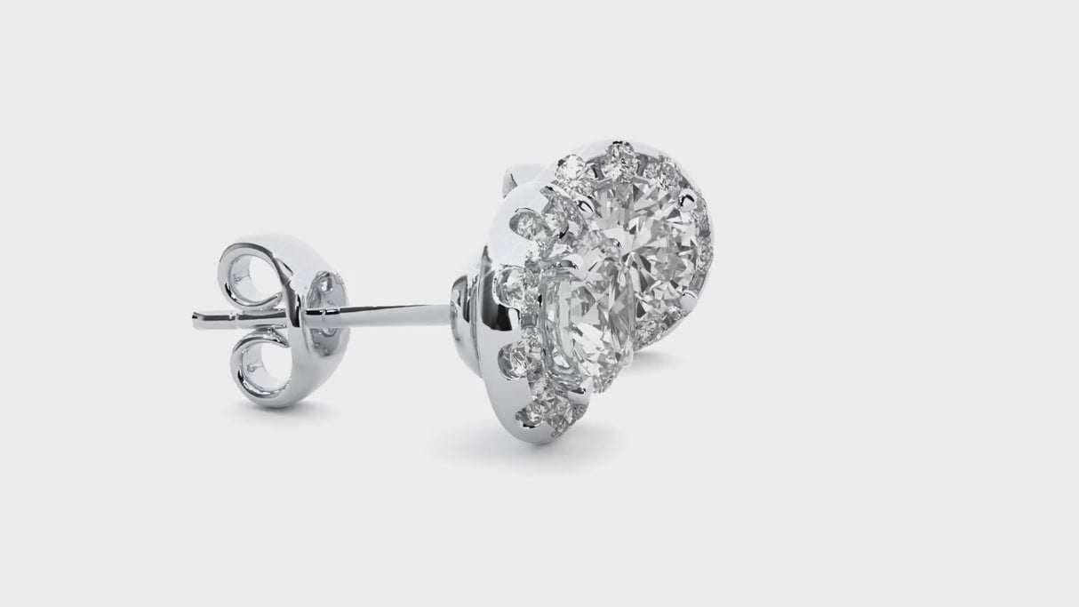 Earrings 1.25 ct