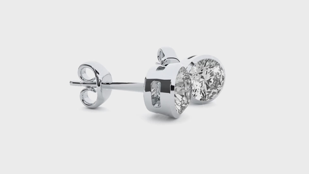 Earrings 1 ct