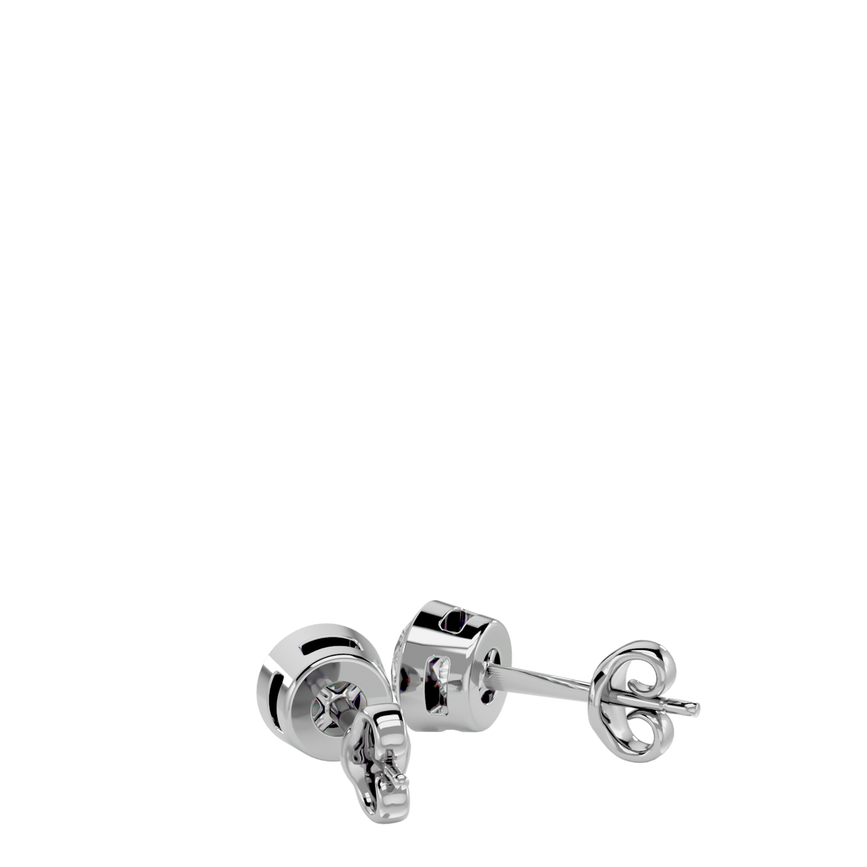 Earrings 1 ct