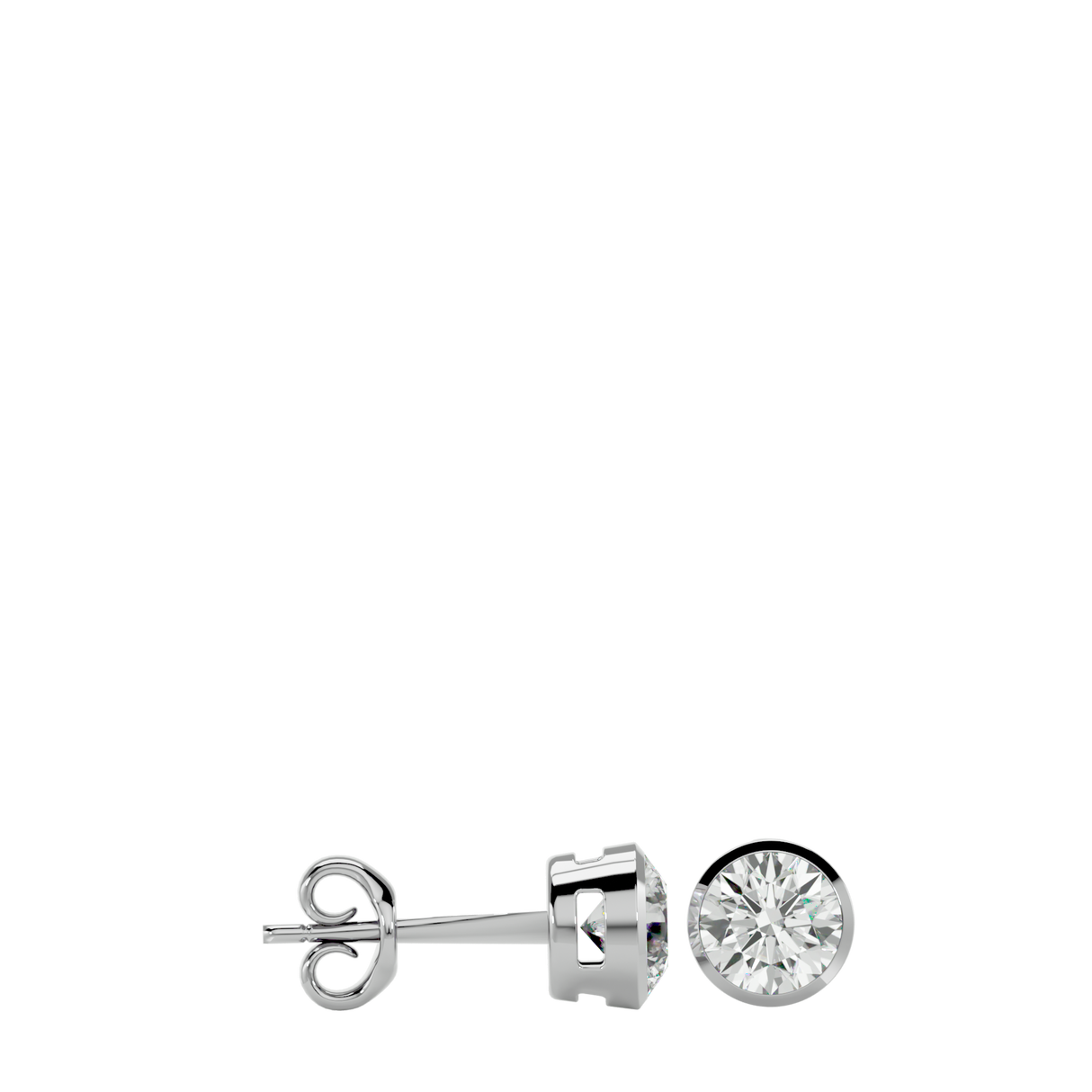 Earrings 1 ct
